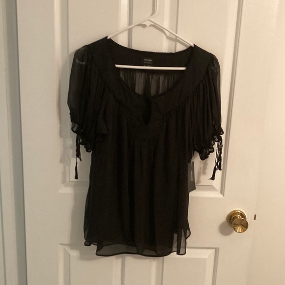 Nicole by Nicole Miller Tops - Nicole Miller Sheer Blouse